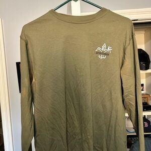 Olive Green Men's Shirt